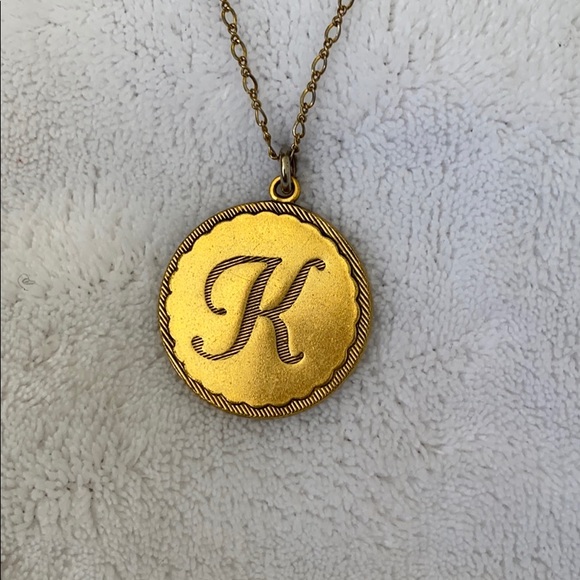 “K” necklace - Picture 2 of 3